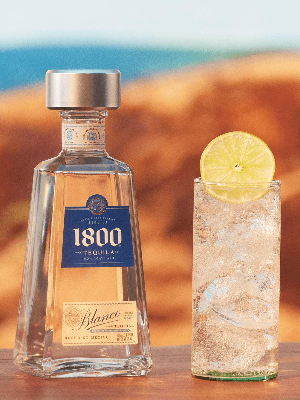 Blanco Breeze Ranch Water - 1800® Tequila & Sparkling Water