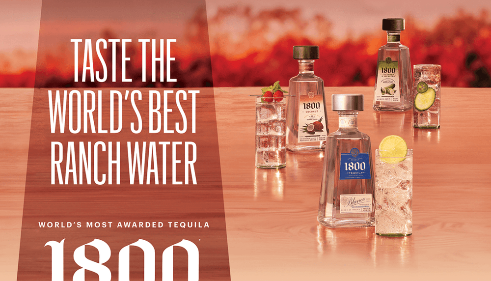 1800® Tequila’s Quest To Find The World’s Best Ranch Water