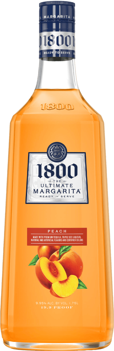 Shop 1800® Ultimate Peach Margarita Mix - Sweet & Tangy